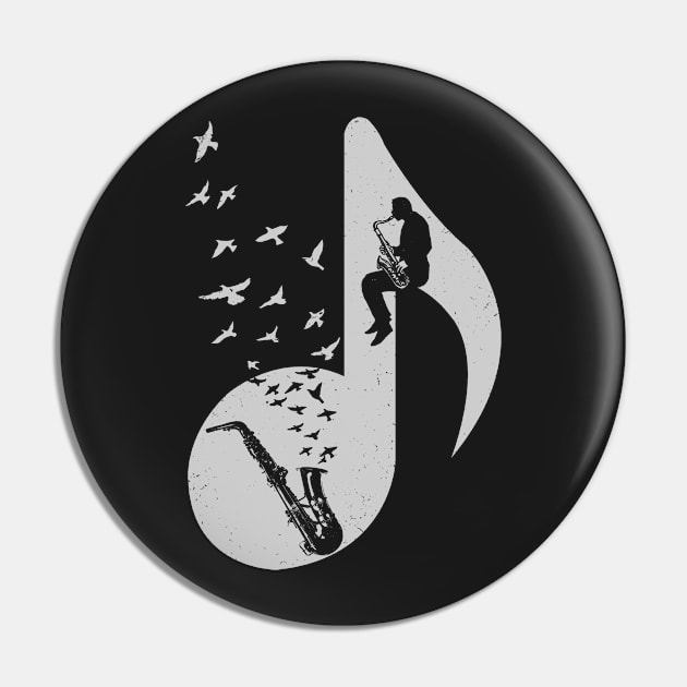 Musical - Saxophone Pin by barmalisiRTB