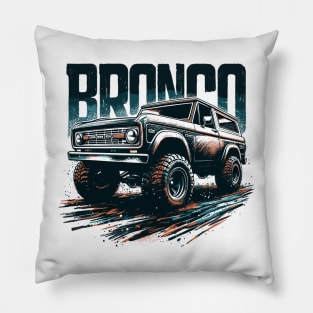 Ford Bronco Pillow