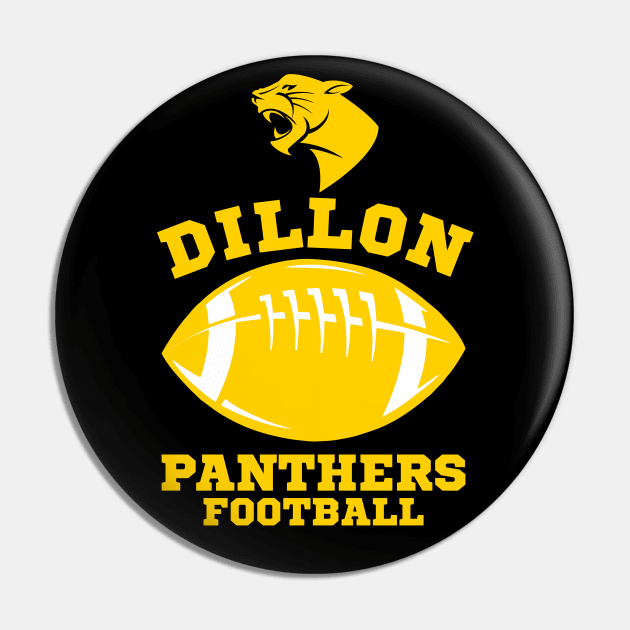 Dillon Panthers Football Pin by Ringseek