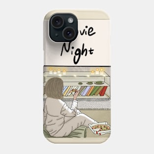 Movie night Phone Case