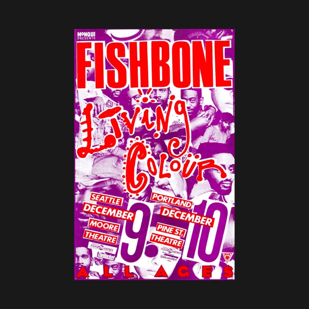 Fishbone x Living Colour (1990) by Scum & Villainy