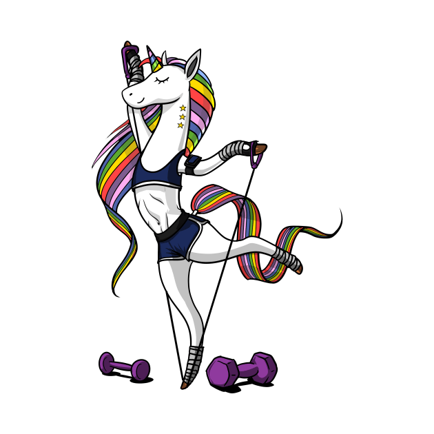 Unicorn Fitness Gym Workout by underheaven