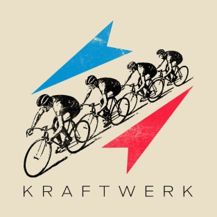 Kraftwerk Retro Original Fan Art Design T-Shirt