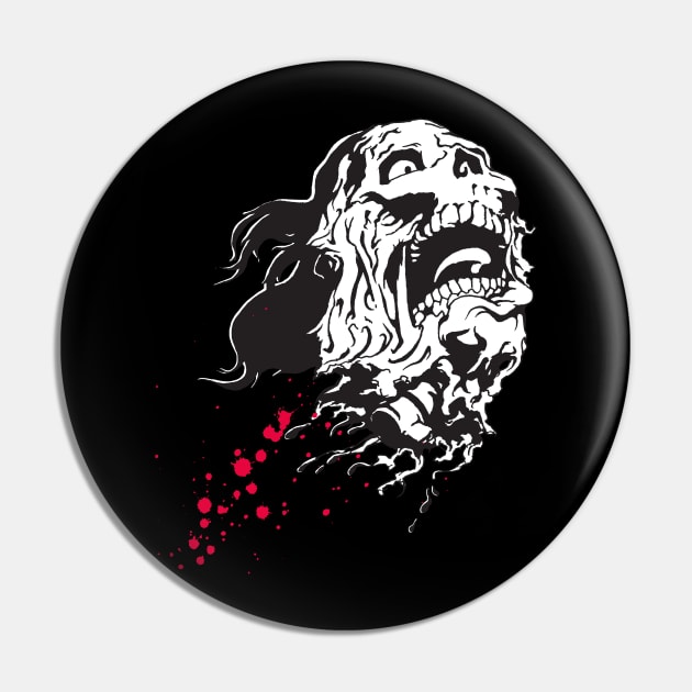 Severed Head Pin by BenHouse