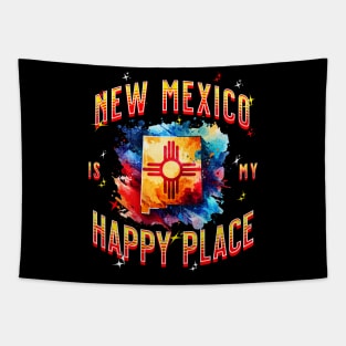 New Mexico is my Happy Place Tapestry