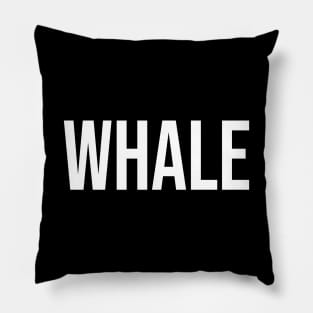 Whale Pillow