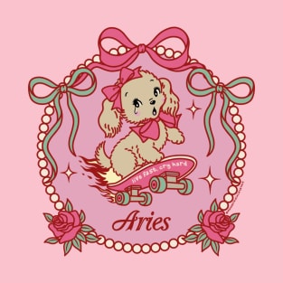 aries spring puppy dog T-Shirt