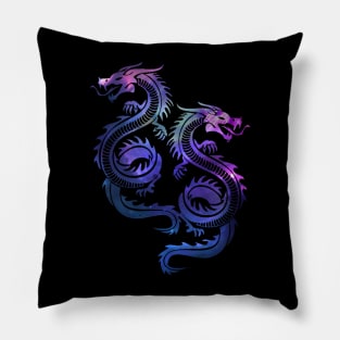 Galaxy Dragon 02 Pillow