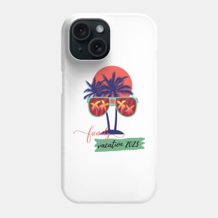 Family Vacation 2023 Beach Matching Summer Vacation 2023 Phone Case