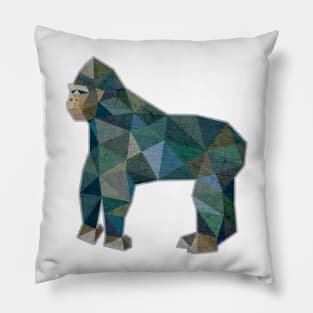 Gorilla Lowpoly Pillow