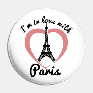 I'm in love with Paris Pin