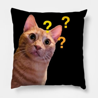 Cat Says What Pillow