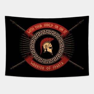 Warrior of Sparta Tapestry