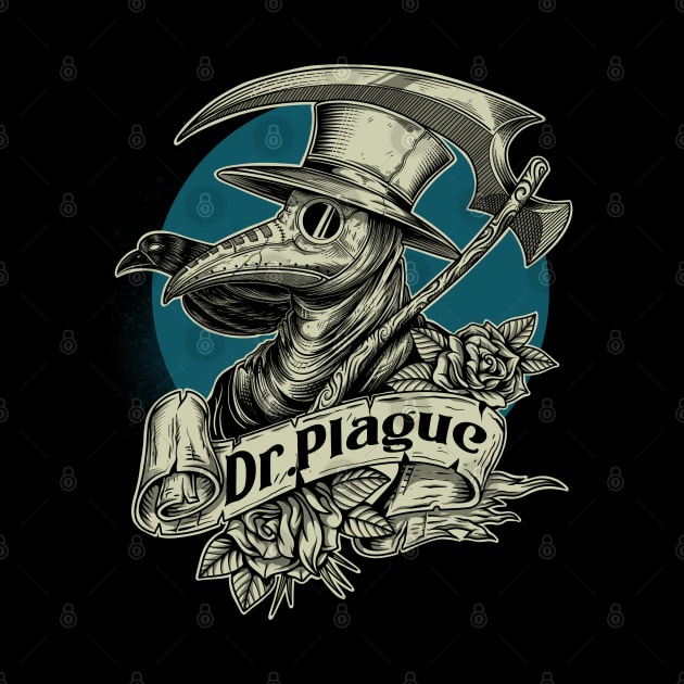 Dr Plague by Tonymidi Artworks Studio