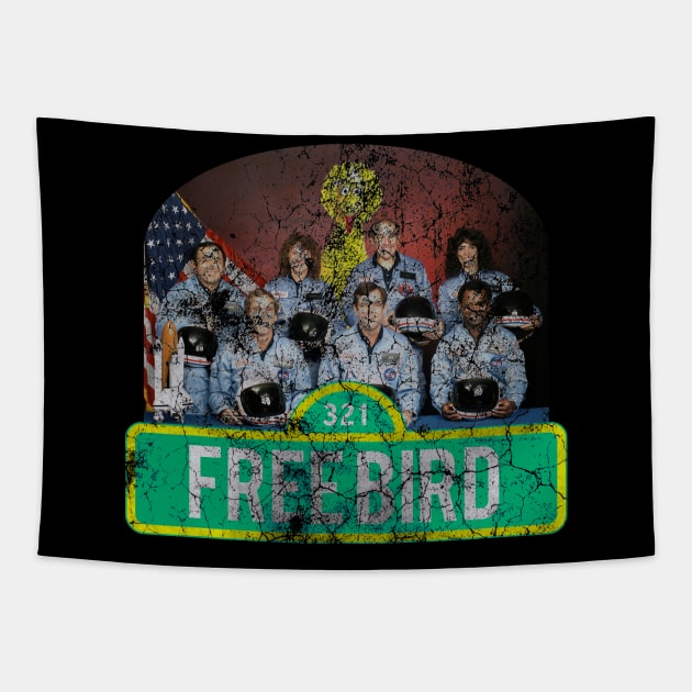 Free Bird DMG Tapestry by wiredshutpodcast