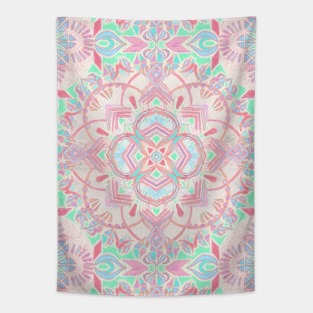 Blush pink tapestry sale