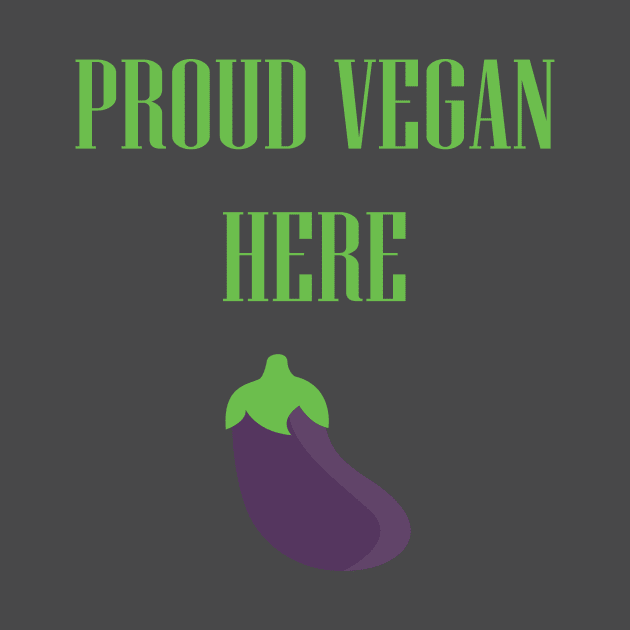 Proud Vegan by JevLavigne