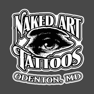 Naked Art Tattoo Logo T-Shirt