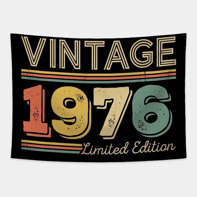 47 Years Old Vintage 1976 Limited Edition 47th Birthday Tapestry by denvau123