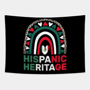 Mexican Flag Hispanic Heritage Month Mexico Tapestry