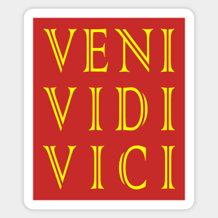 Veni. Vidi. Amavi. We Came. We Saw. We Loved. Hand-lettered 