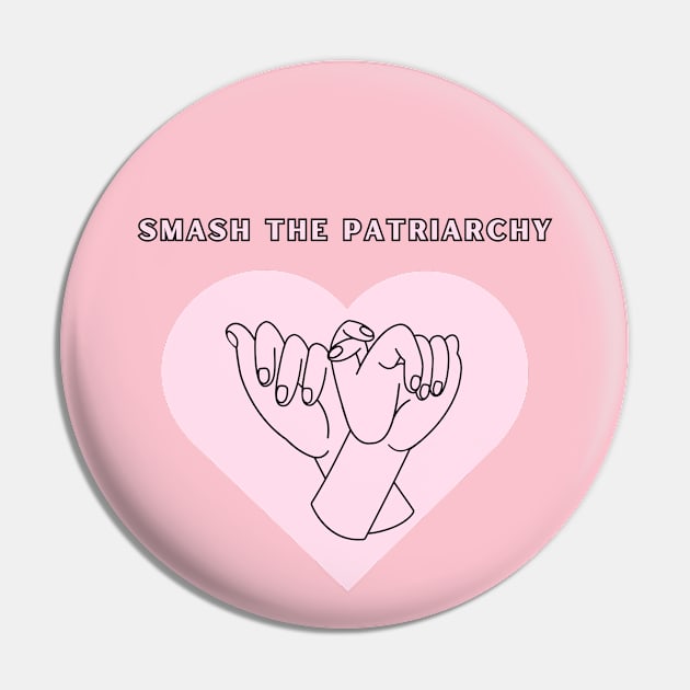 Smash Patriarchy Pin by yourstruly