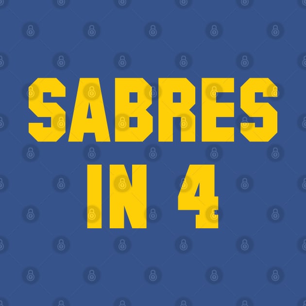 Sabres in 4 by Carl Cordes