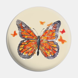 Monarch Butterfly Pin