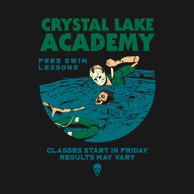 Crystal Lake's Free Swim Lessons by designedbydeath