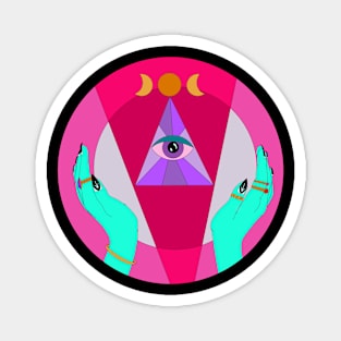 All Seeing Eye Magnet