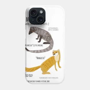 Fruits and Mongooses 1 Phone Case