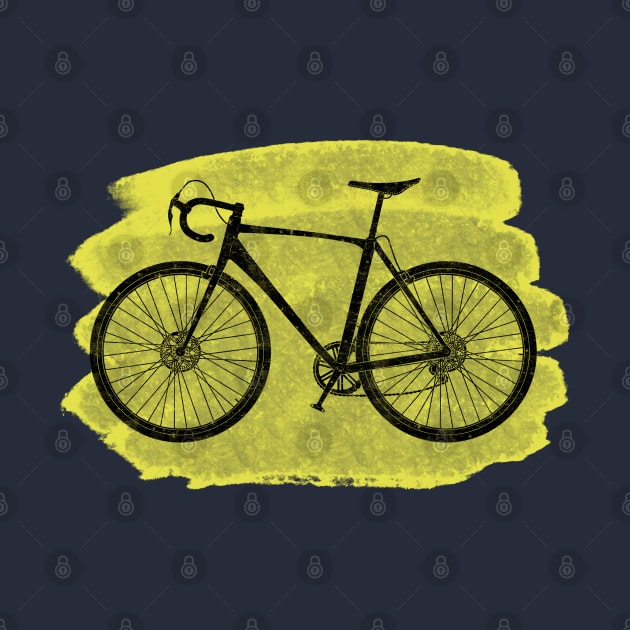 Cyclocross Bicycle Lemon Yellow by TheWanderingFools