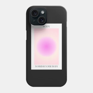Body - Mind Body Soul Pink Aura Phone Case