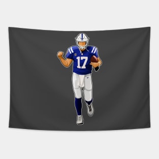 Philip Rivers #17 Walks Win Tapestry