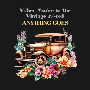 Vintage Antique Nostalgic Car T-Shirt