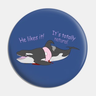 A Whale of a Lie Pin