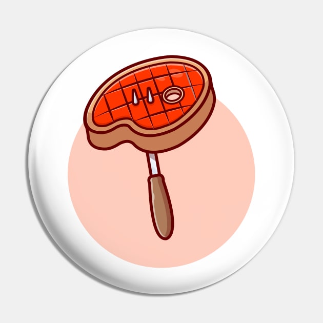 Roast Beef Cartoon Vector Icon Illustration Pin by Catalyst Labs