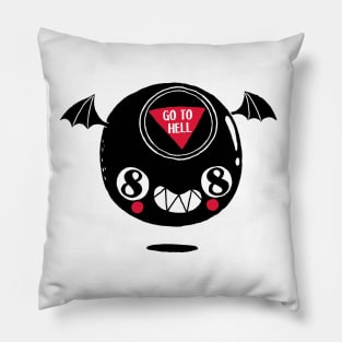 Black Magic 8 Ball Pillow