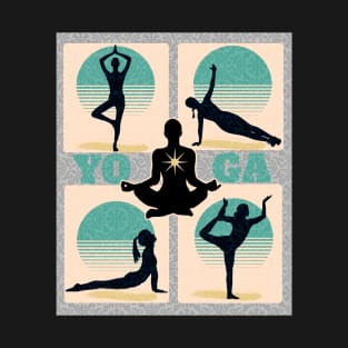 Yoga Meditation Fitness Love T-Shirt