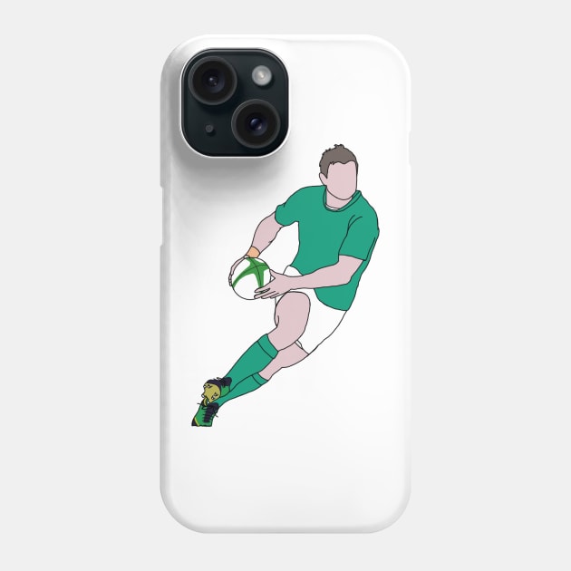 Brian O'Driscoll (Ireland) Phone Case by PennyandPeace