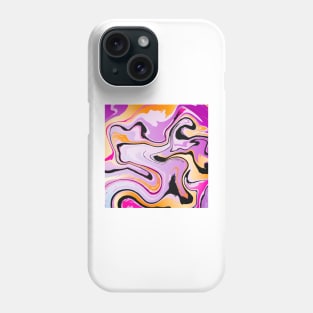 Colorful Marble Inkscape Phone Case