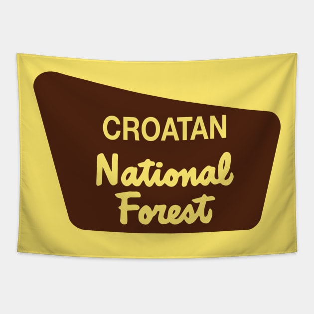 Croatan National Forest Tapestry by nylebuss