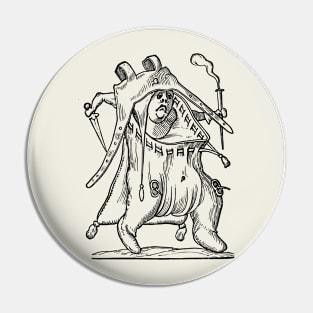 Grotesque #17 The Drolatic Dreams of Pantagruel (1565) Pin