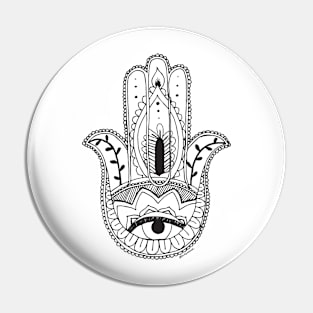 Hamsa Hand Pin