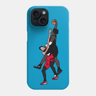 Anthony Edwards Dunk On Yuta Watanabe Phone Case