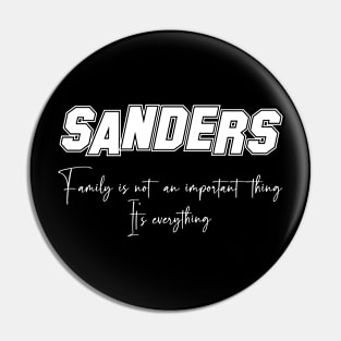 Sanders Second Name, Sanders Family Name, Sanders Middle Name Pin