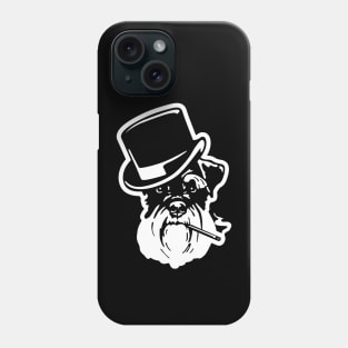 Schnauzer Wise Guy Phone Case