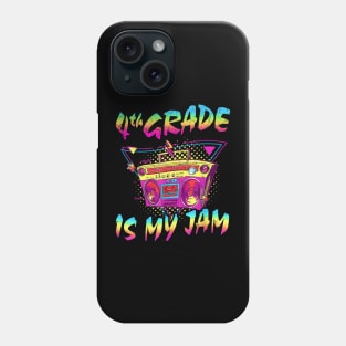 4th Grade Is My Jam First Day Of School Phone Case