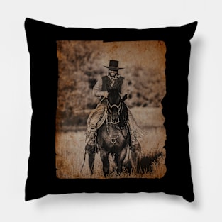 toby keith cowboy vintage pictures Pillow