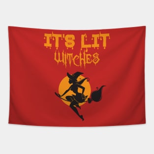 Lit witch Tapestry